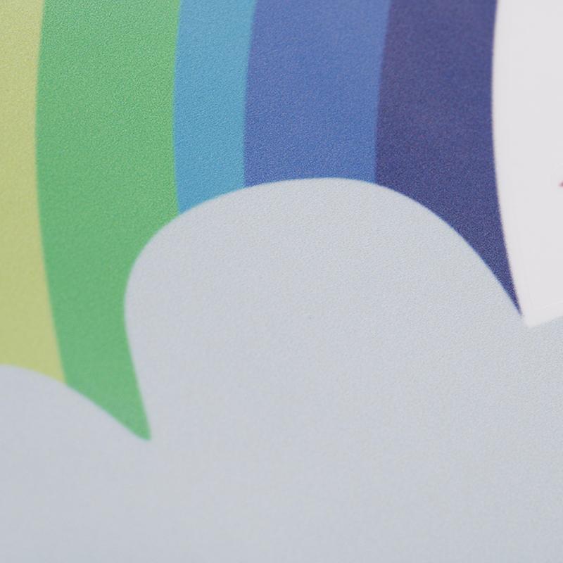 Радужные звезды Наклейка на стену Детская спальня Оконные наклейки Виниловые художественные фрески Съемные