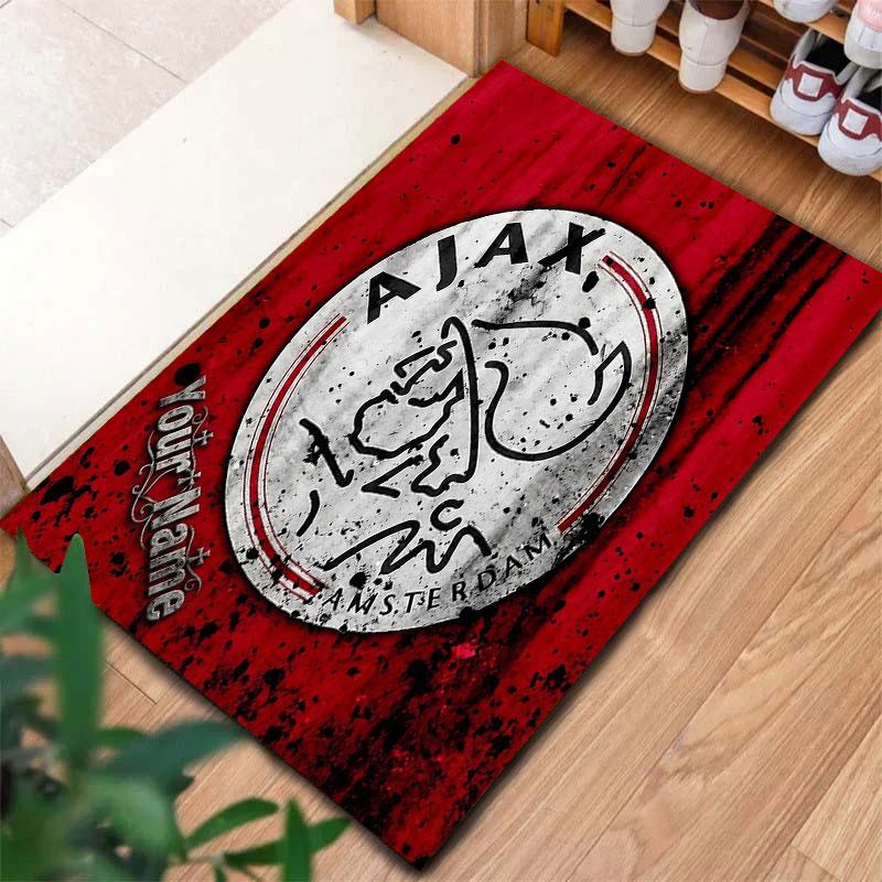 AFC Ajax Custom Name Carpet Rug for Living Room Bedroom Home Sofa Decoration,Kids play Non-slip Floor Mat