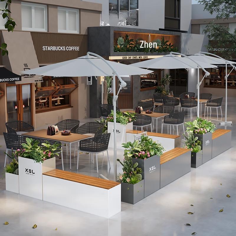 Yundu Outdoor Wood-Plastic Composite Planter Box