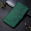 Кожаный чехол Lychee Feather для iPhone 14 - Защитная крышка со слотом для карт - Книжка для iPhone 13.
