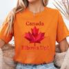 Футболка женская Elbows Up Canada с забавным ретро-кленовым листом и графикой Y2k, летние повседневные футболки с коротким рукавом, женская эстетическая одежда