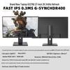 24,5-дюймовый игровой монитор, TN-экран, 400 Гц/280 Гц/240 Гц, панель AUO, быстрое время отклика 0,2 мс