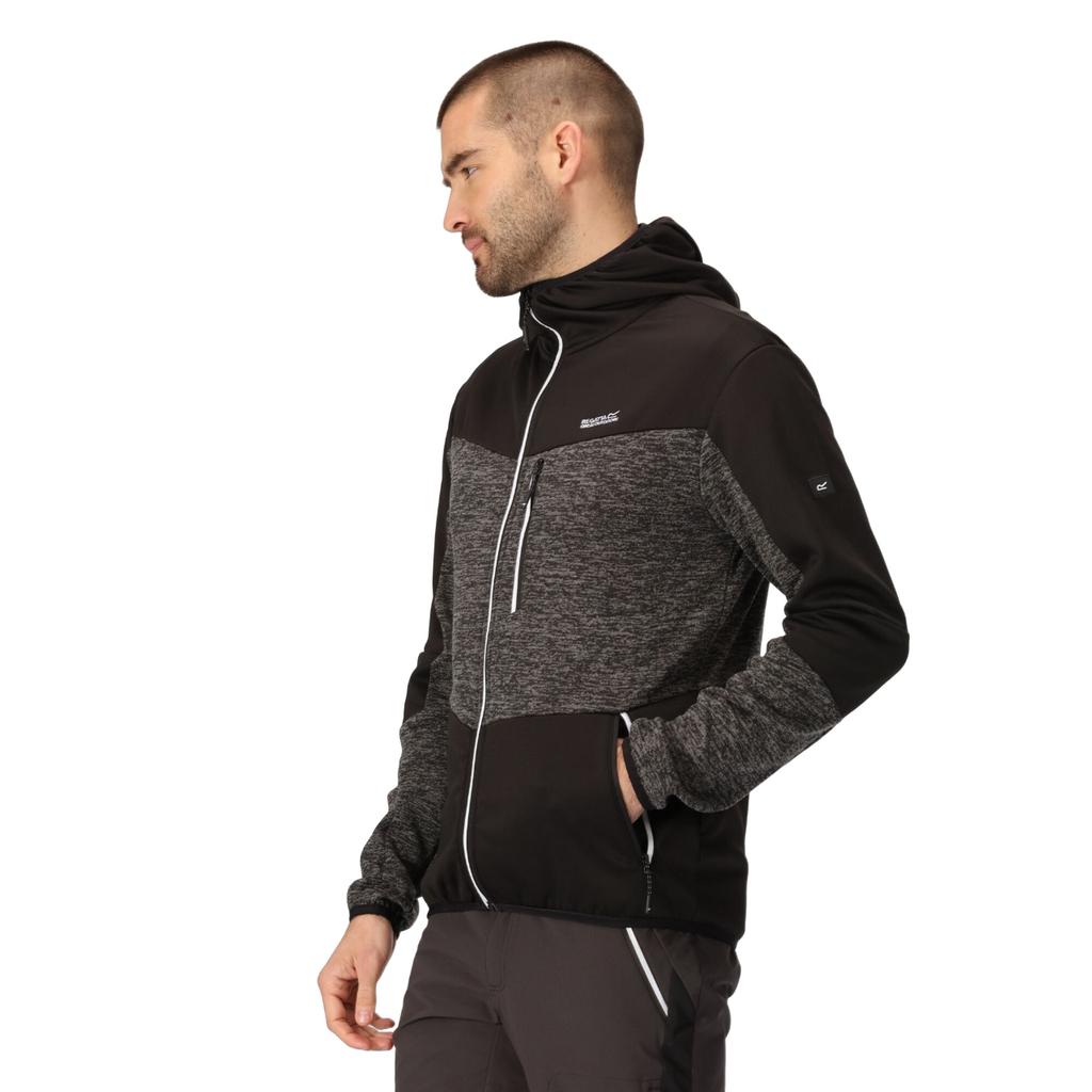 Regatta Mens Cadford V Marl Full Zip Fleece Jacket