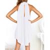 H2Orchard Womens Holiday Irregular Dress Ladies Summer Beach Sleeveless Party Dress