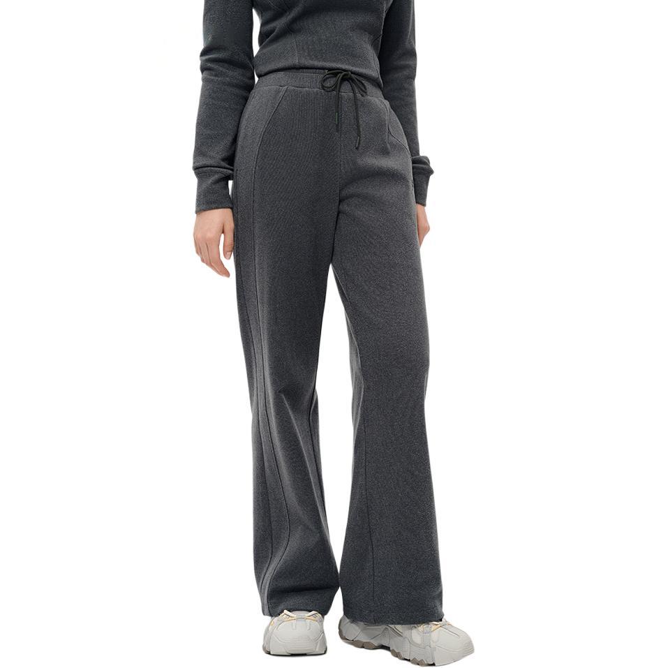 Fila Модные однотонные вязаные спортивные брюки женские низ T11W615606A-MG