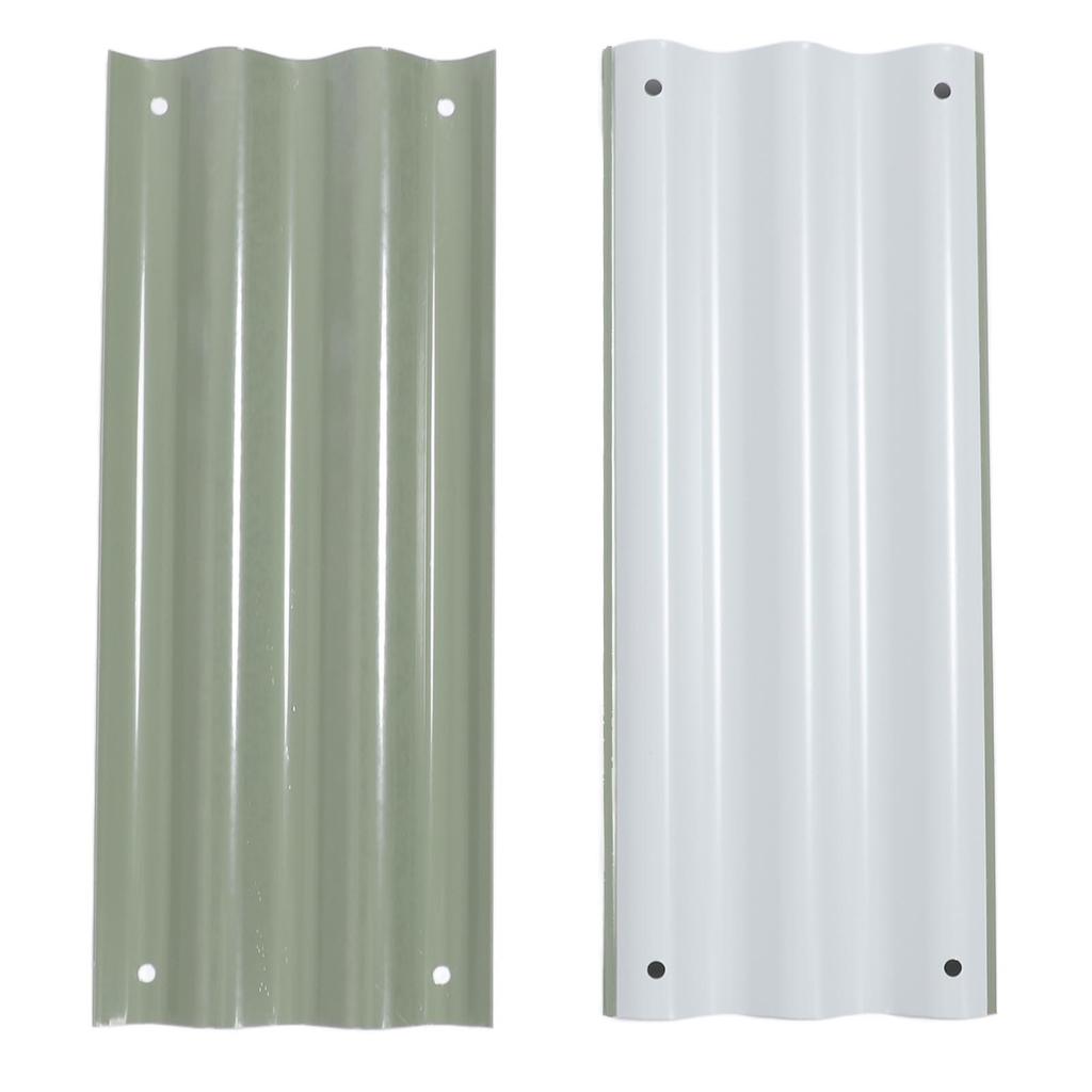 Raised Garden Bed Kit Stable Durable Safe Edges Thickened Metal Planter Box for Vegetables Flowers