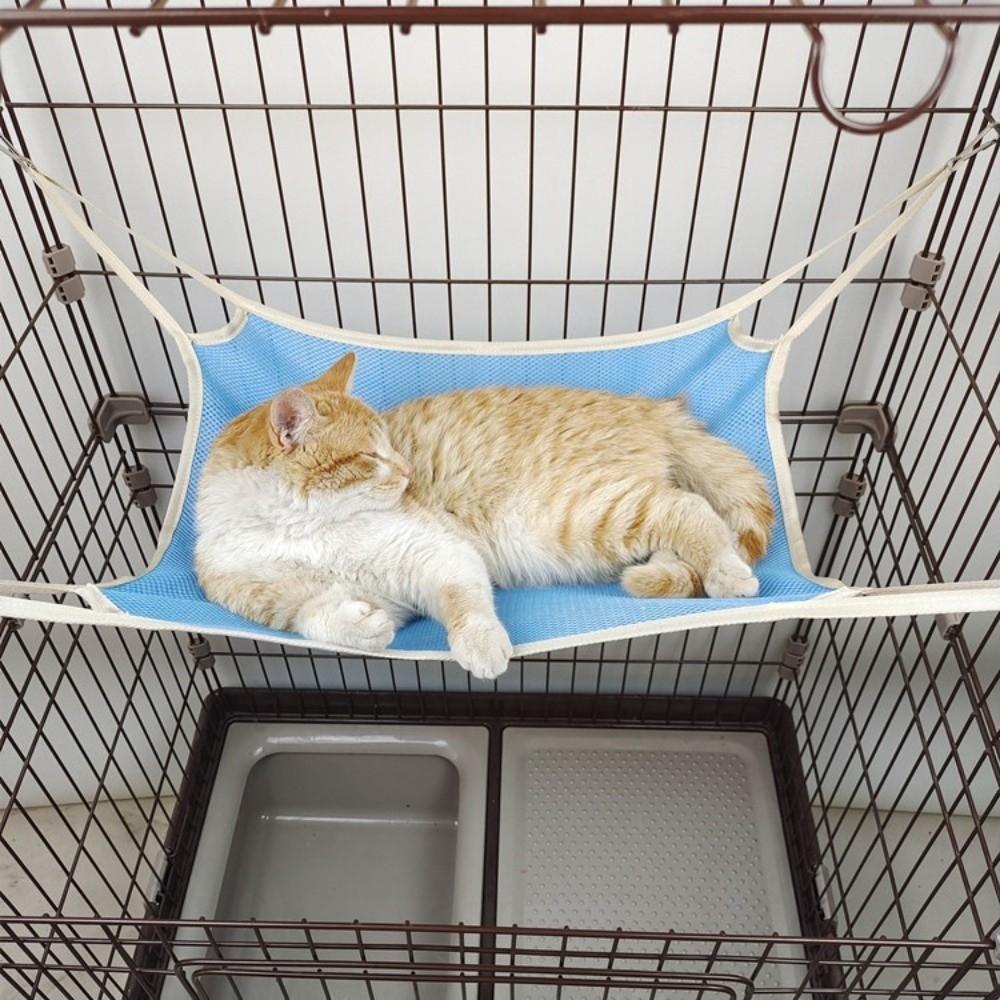 Comfortable Cat Hanging Hammock Breathable Mesh Hanging Sleeping Bed Cage Accessories