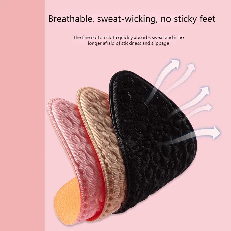 Мягкие женские стельки для обуви Lady Gel Half Insole Sucker High Heels Foot ...