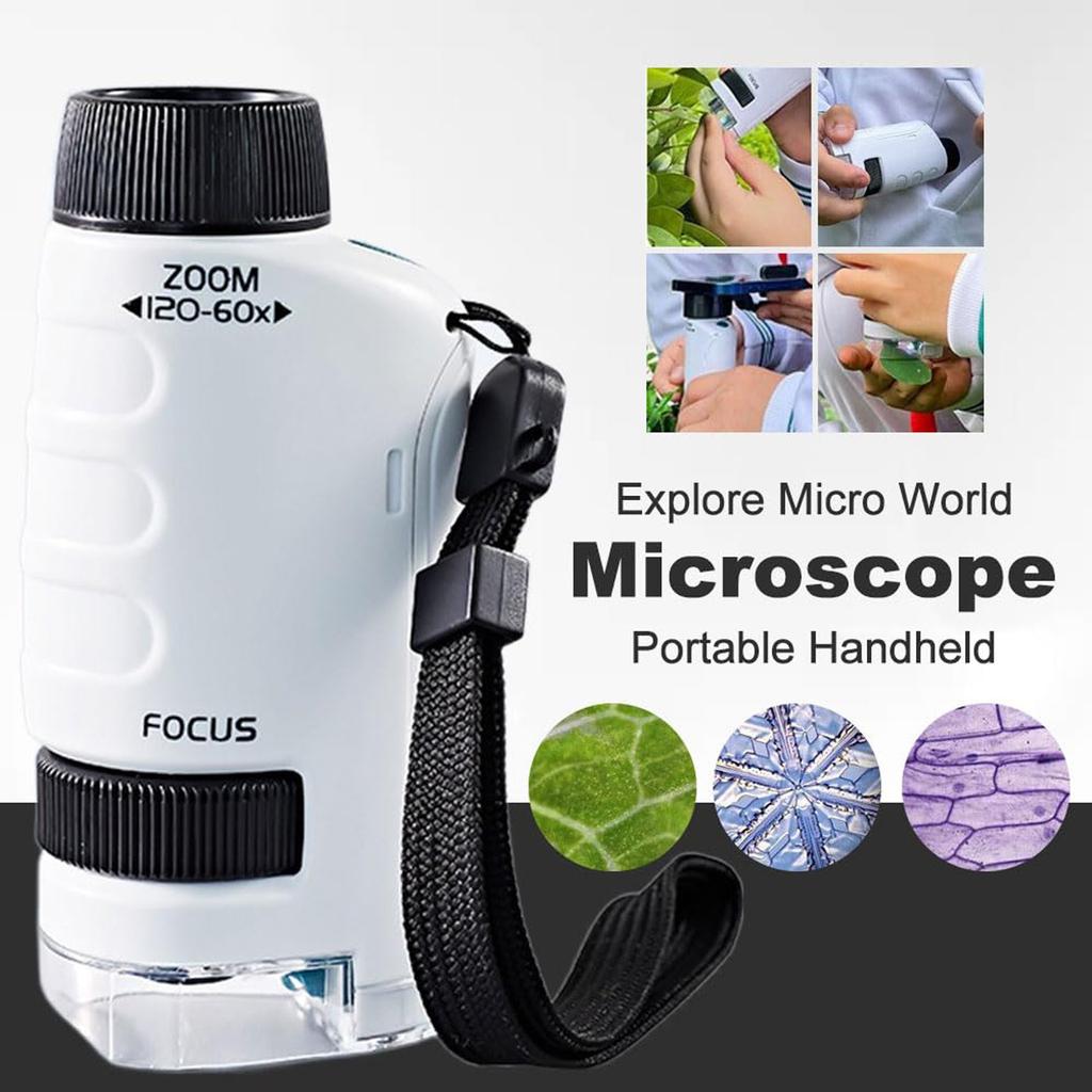Microscope For Kids, Your Little Scientist Microscope Microscope For Kids, Kids Microscope Handheld Scope Portable