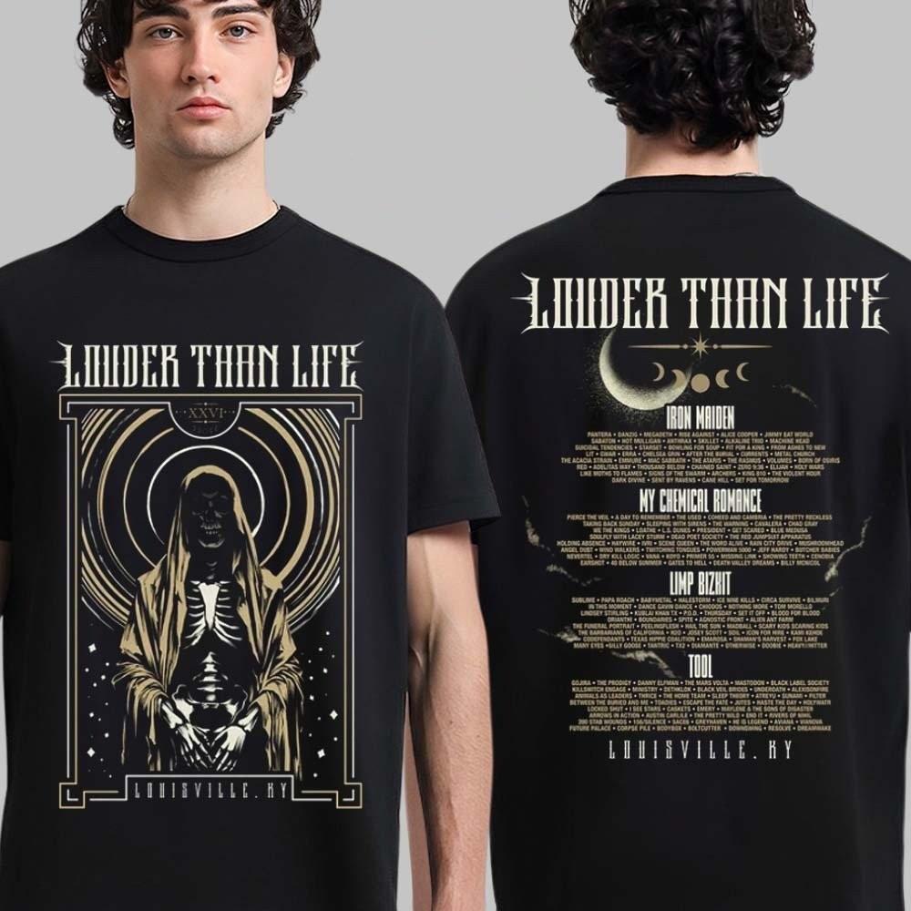 Louder Than Life 2026 Festival Merch Louisville KY At Kentucky T-Shirt Reprint