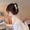 Small Fresh Tulip Hairpin: Japanese & Korean Style Shark Clip for Women