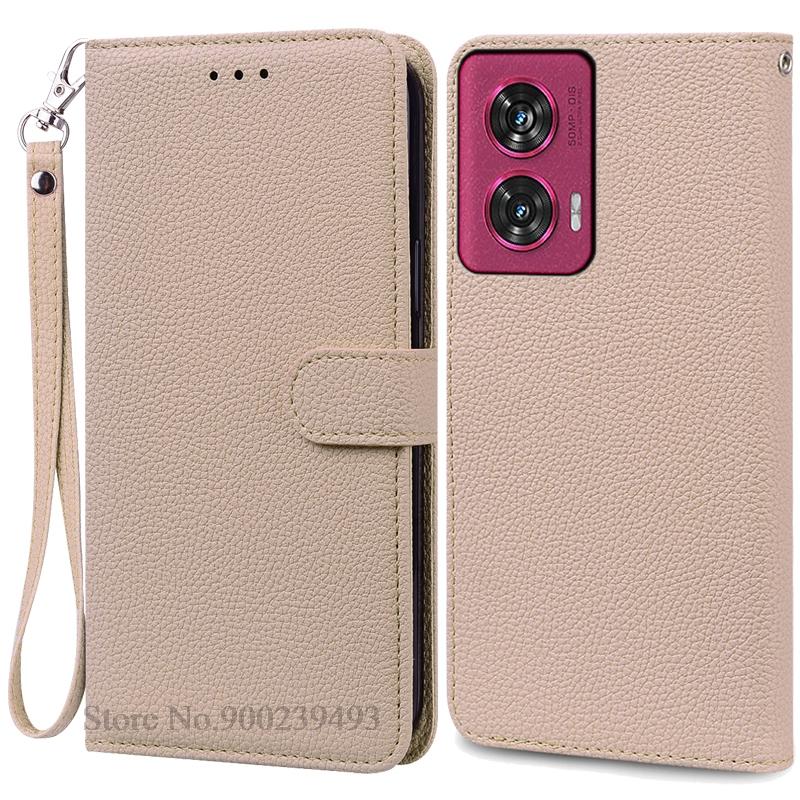 Для Motorola Edge 50 Fusion чехол-кошелек кожаный флип-чехол для Moto Edge 50 Fusion чехол-подставка книжка чехол-книжка Fundas Capa