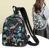 Национальная вышивка Женский шоппинг Многофункциональный рюкзак Милый вышитый цветами Женский Богемный нейлоновый рюкзак