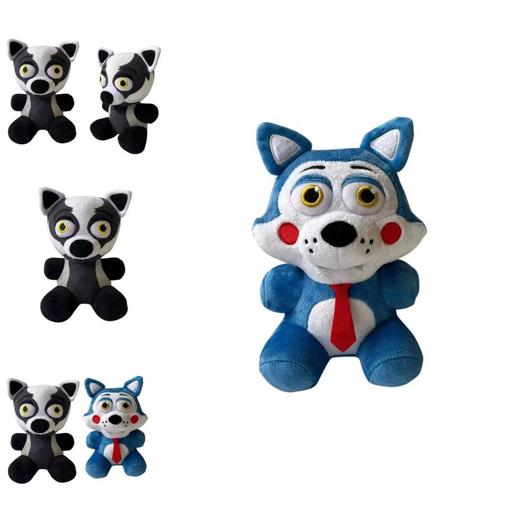 New Fnaf Spring Trap Series Midnight Bear Plush Toy Figure