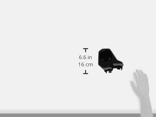 Seiwa WA98 Black Driver's Side Drink Holder with Small Item Compartment for Suzuki Jimny, Sierra, and Nomad (JB64/JB74/JC74) 5-Door