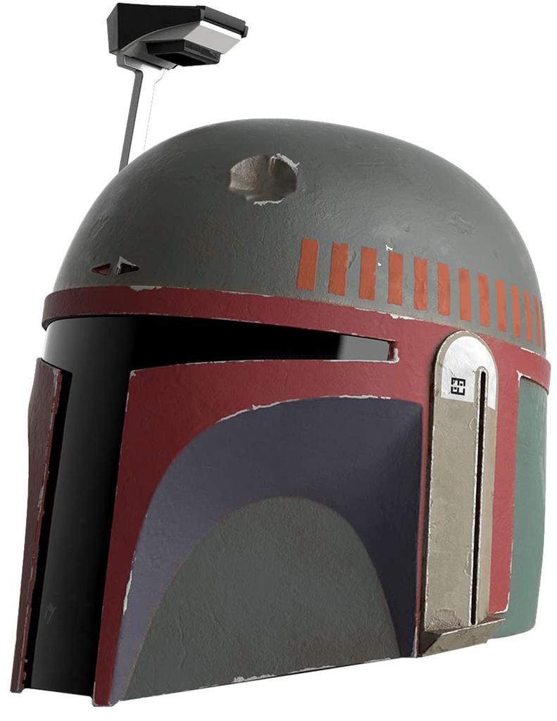 Hasbro Star Wars Black Series Boba Fett Electronic Helmet Electric Для детей от 14 лет и старше Коллекционный предмет для ролевой игры «Мандалорец» F5281 Подлинный продукт