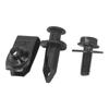 70pcs Engine Splash Shield Bolts Extruded U Nuts Push Clips Replacement for Infiniti G35 G37 G37X