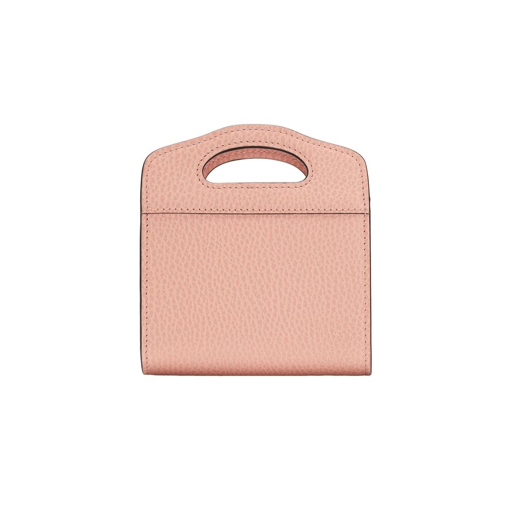 Gucci Мини Сумка на Верхнюю Ручку с Цепочкой GG Розовая Кожа Ежедневное Использование 701074-17WFF-5909