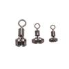 Portable Durable Stainless Steel Solid Rings Tackle Fishing Rolling Swivels Connector Ball Bearing