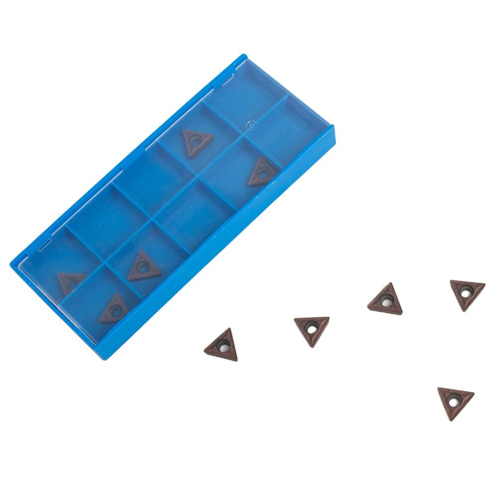 10pcs TCMT110204 VP15TF / TCMT21.51 Carbide Inserts CNC Blade Lathe Turning Tool