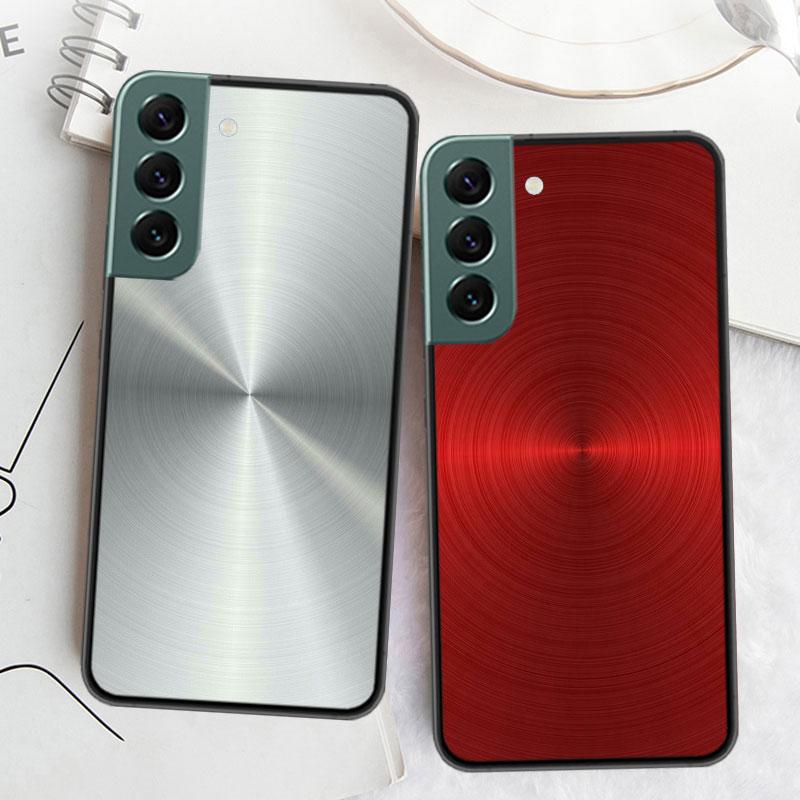Чехол для телефона со стальным принтом и текстурой шлифованного металла Для Samsung Galaxy Note 20 Ultra 10 Lite 9 8 M12 M21 M30S M31 M32 M51 M52 S10 S9 S8