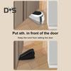 Spring Door Stopper Wedge Wall Protector Heavy Duty Height Adjustable Anti-slip Rubber Bottom Windproof No Drilling Anti-collision Floor Doorstop