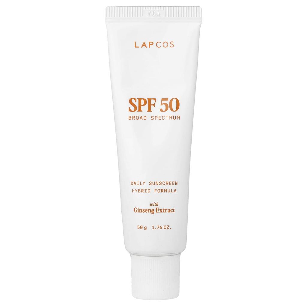 LAPCOS Гибридный солнцезащитный крем для ежедневного применения, SPF 50, 50 г (1,76 унции)
