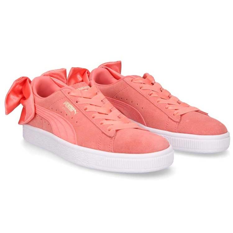 (WMNS) PUMA Suede Bow 'Shell Pink' Женские 367317-01