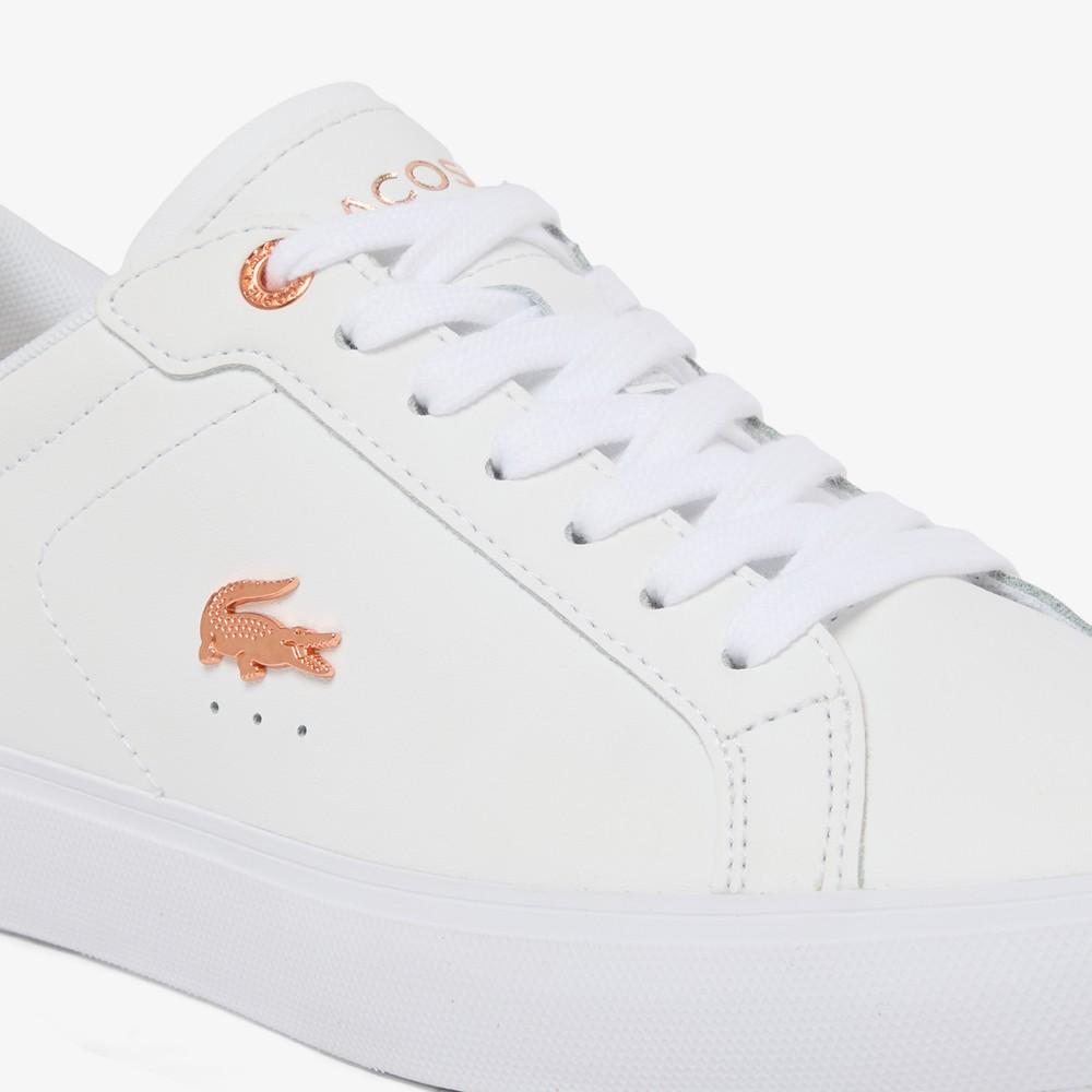Lacoste Женские кожаные кроссовки Powercourt RZ0193W56G1Y9