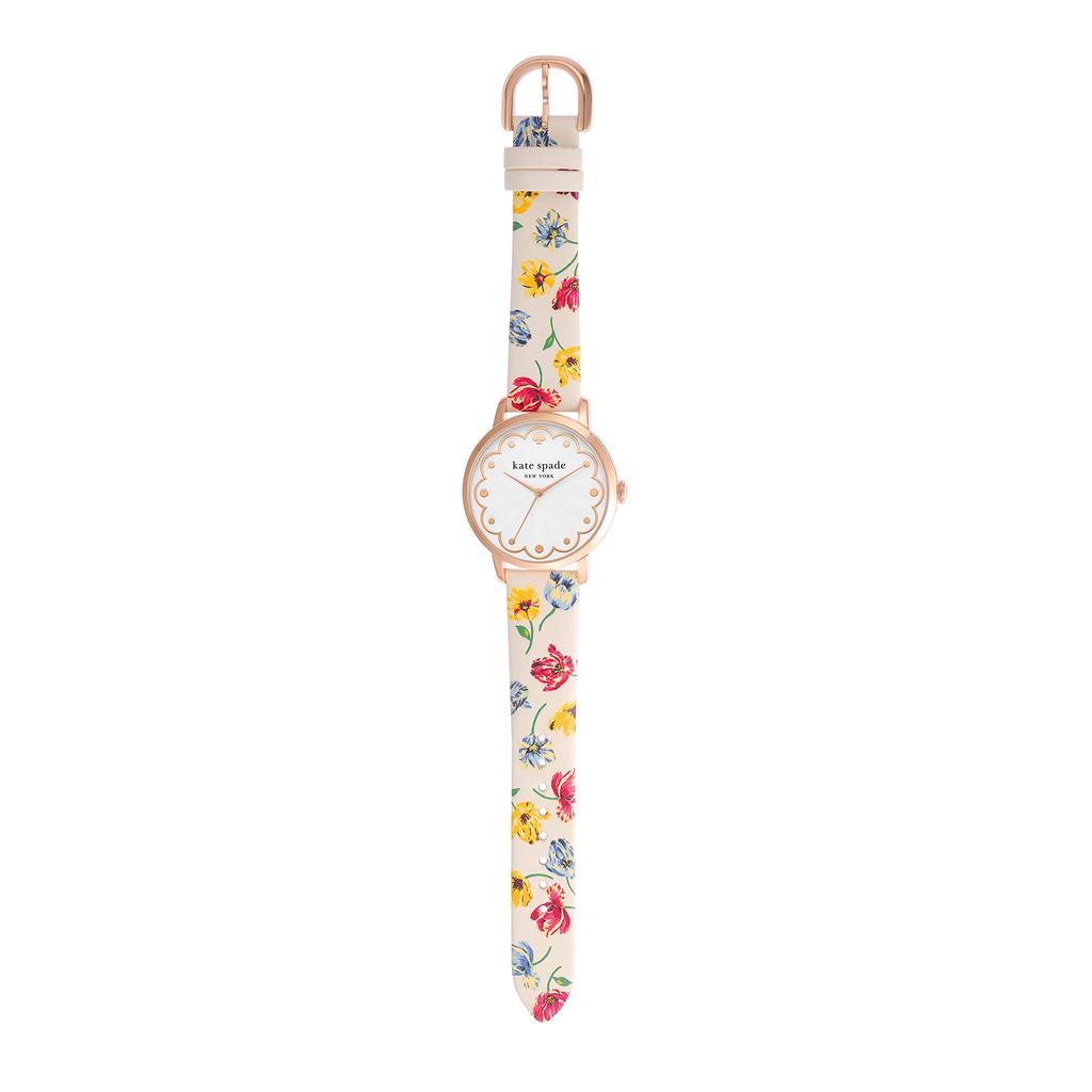 Spade New Watch METRO KSS0155SET White [Kate York] Women's
