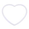 62KD Love Heart Shaped Catcher Rings Plastic Dreamcatcher Rings for Valentine's Day