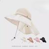 New Summer Sun Protection Hat Sun Protection Hat Without Top Big Hat Brim Summer Hat Women Fashionable Face Showing Little Fisherman Hat