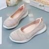 Весенне-летняя женская тканевая обувь, женская дышащая модная повседневная нескользящая женская обувь с мягкой подошвой, дышащая одинарная обувь