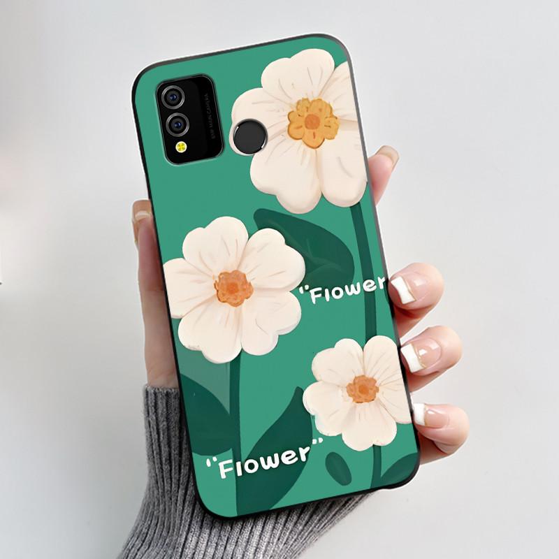 For BLU J9L Case Luxury Fashion Butterfly Flowers Jelly Black Soft TPU Silicone Back Cover For BLU J9L J 9L Phone Casing