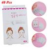 40шт локатор тонкие наклейки для лица линия морщин провисание V-образная лента для подтяжки лица