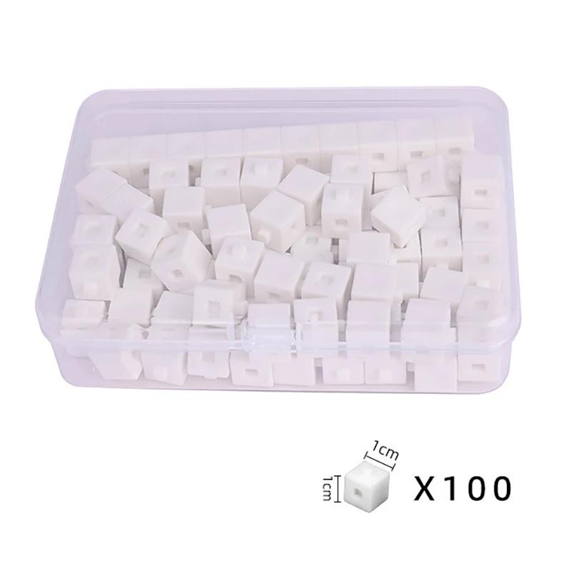 Linking Cubes Montessori Math Toys Number Blocks Learning Decimal Counter Teaching Aids Sensory Educational Toy for Children