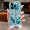 Чехол для телефона OPPO Realme P4 Coque Realme P4 Pro Funda P4PRO Бабочка Защитный чехол Прозрачный Мягкий Силикон TPU Чехол