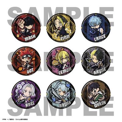 Mashle Magic And Muscles Mashle Magic And Muscles Etoon Trading Can Badge 1 коробка 9 шт.