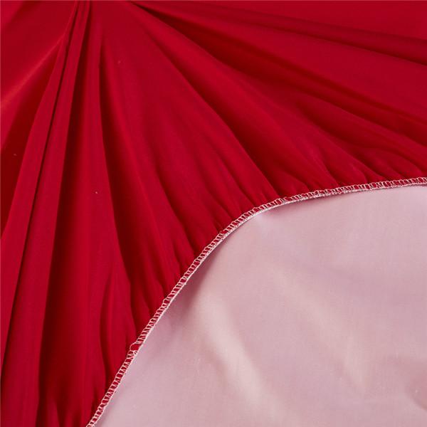 Водонепроницаемая простыня на подкладке, постельное белье, наматрасник, простыня с резинками, защитный чехол для кровати с эластичной резинкой по всему периметру, без наволочки