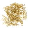 100 Pcs Gold/ Green Fancy Paperclips Music Note Shape Cool Paper Clips Cute Paper Clips  Notebook