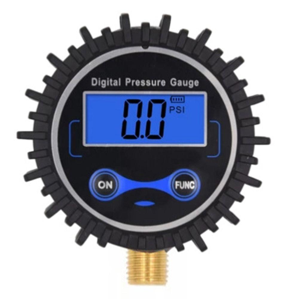 Portable Digital Tire Pressure Gauge Precision Short Pressure Measuring Valve  Truck