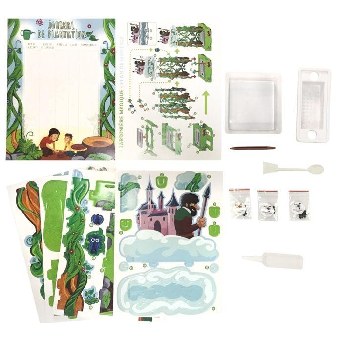Kit créatif - Ma jardinière magique - Enfant - Mini potager - Dès 6 ans - Loisirs créatifs