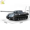 WW2 1180 шт., военная Пантера, средний танк, модель G, строительные блоки, 4 фигурки солдат, армейское оружие, кирпичи, игрушки для детей