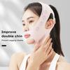 Women V Face Bandage Shaper Elastic Adjustable Double Chin Tightener Strap Reusable Full Contour Face Slimming Lift Up Belt Face Care Items