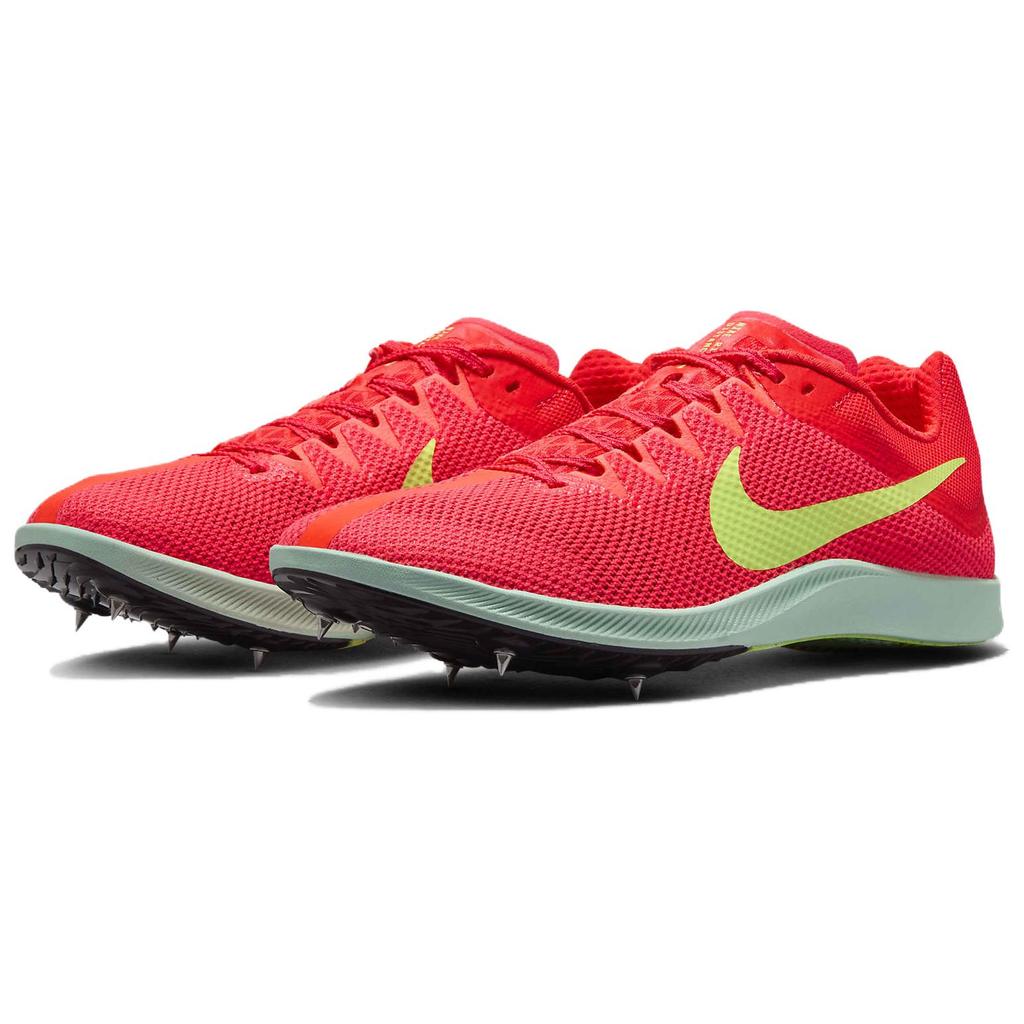 Nike Кроссовки Zoom Rival Distance Ярко-малиновый Едва заметный вольт Лаймовый взрыв Выбеленный коралл повседневные FZ9653-600