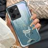 Чехол для телефона vivo X90 Pro+ X100 X70 X80 X200 Pro mini V29 V23 V30 V25 V40 SE V21 V25E V23e Черный Стеклянный Чехол 'Звездная Ночь Олень'