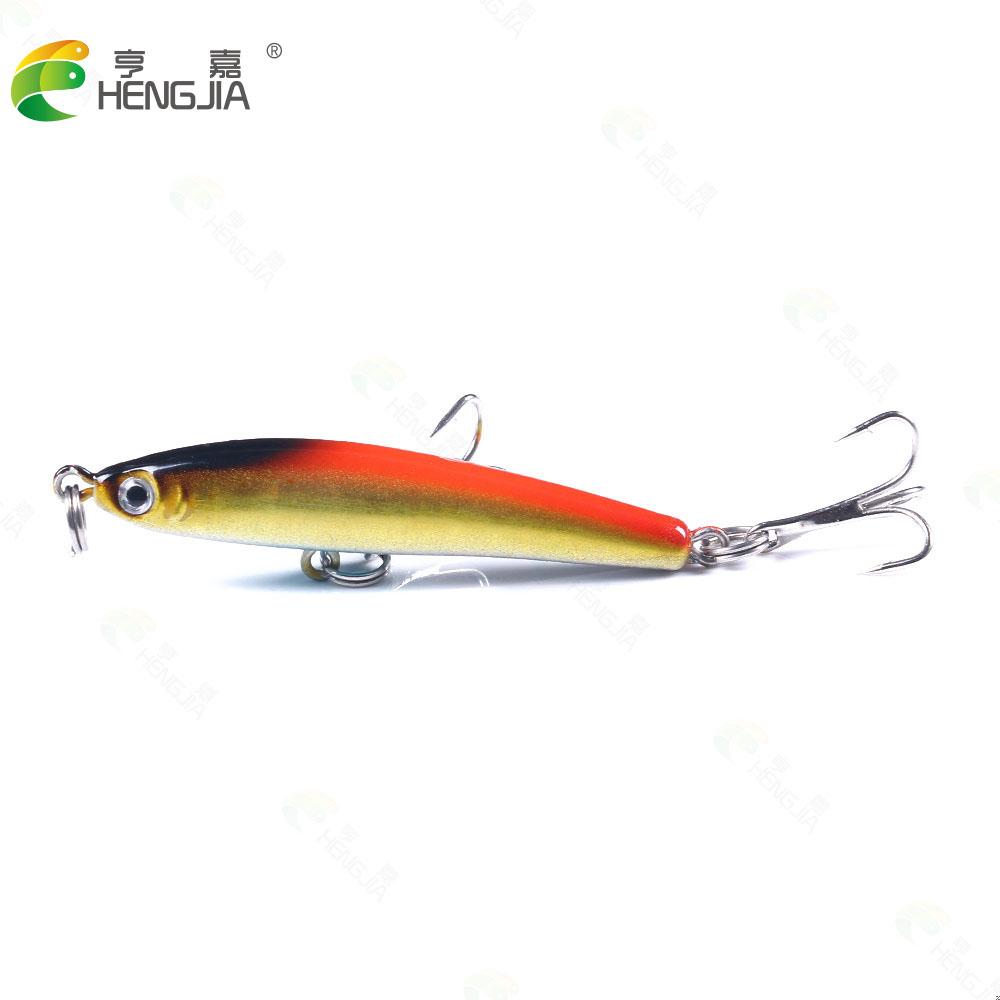 1 шт. тонущая приманка-карандаш 6 см-3,4 г-10 # рыболовные снасти для окуня, приманки, аксессуары для рыбалки, приманки для морской воды, приманка для рыбы, троллинговая приманка