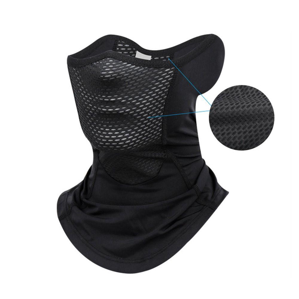 Breathable Full Face Mask Windproof Dustproof Neck Gaiter Fashion Bike Mask Summer