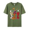 Giraffe Happy Halloween Costume Giraffe Tshirt Graphic Unisex Cotton Tee Tops High Quality 2024 T Shirt