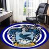 1PC Raven Crest Office Round Rug - Perfect for Office or Study Decor, Non-Slip Backing, Decorative Floor Mat yy250916074